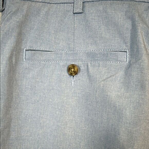 PGA TOUR Size 34 Classic Blue Flat Front Shorts Golf Athleisure Coastal Stretch - Picture 5 of 7